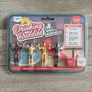 Drinking Buddies Dice Game Set by npw - Multi Colored